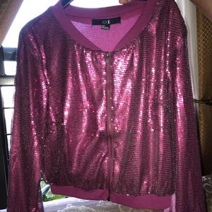 Purple Sequin Jacket
